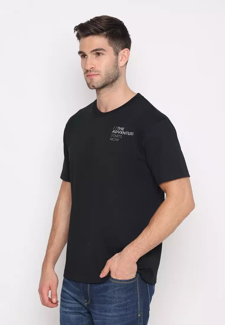 NX T-Shirt Cotton Combed Tebal Pria 207370111