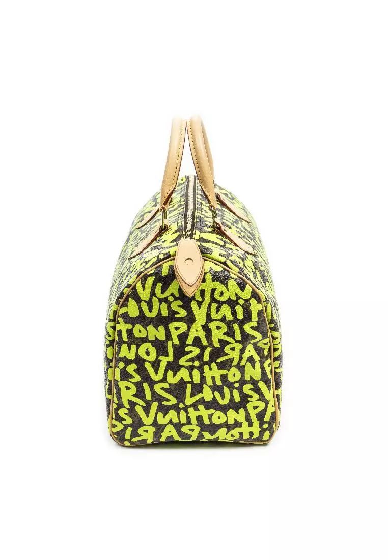 Graffiti speedy louis best sale vuitton