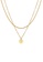Elli Jewelry gold Necklace Layer Cord Chain Plated Gold Plated 9F3E8ACC3EFAAFGS_4