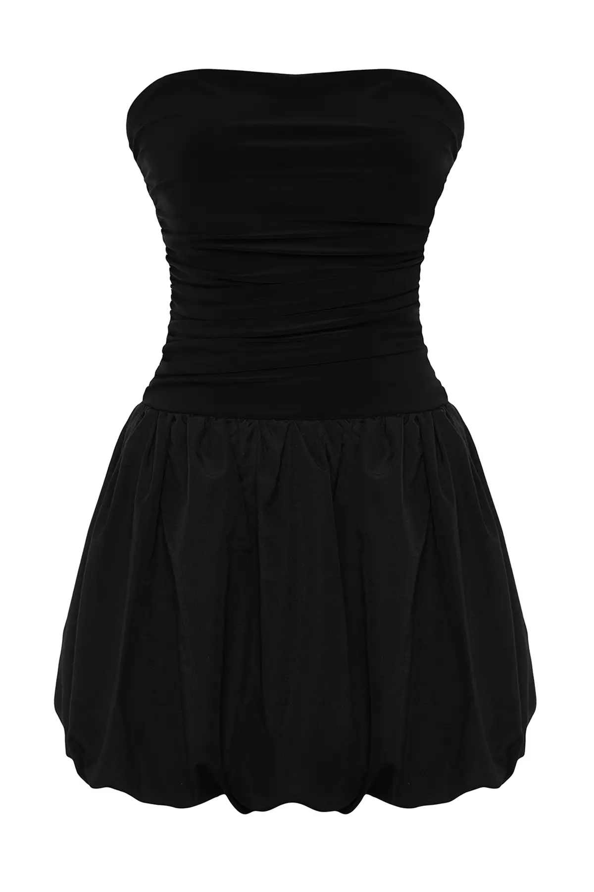 Shirred Mini Dress