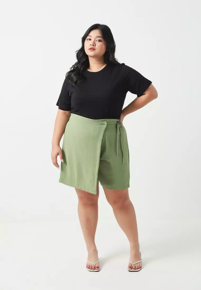 xtramiles Ladies plus size skort ae ra matcha