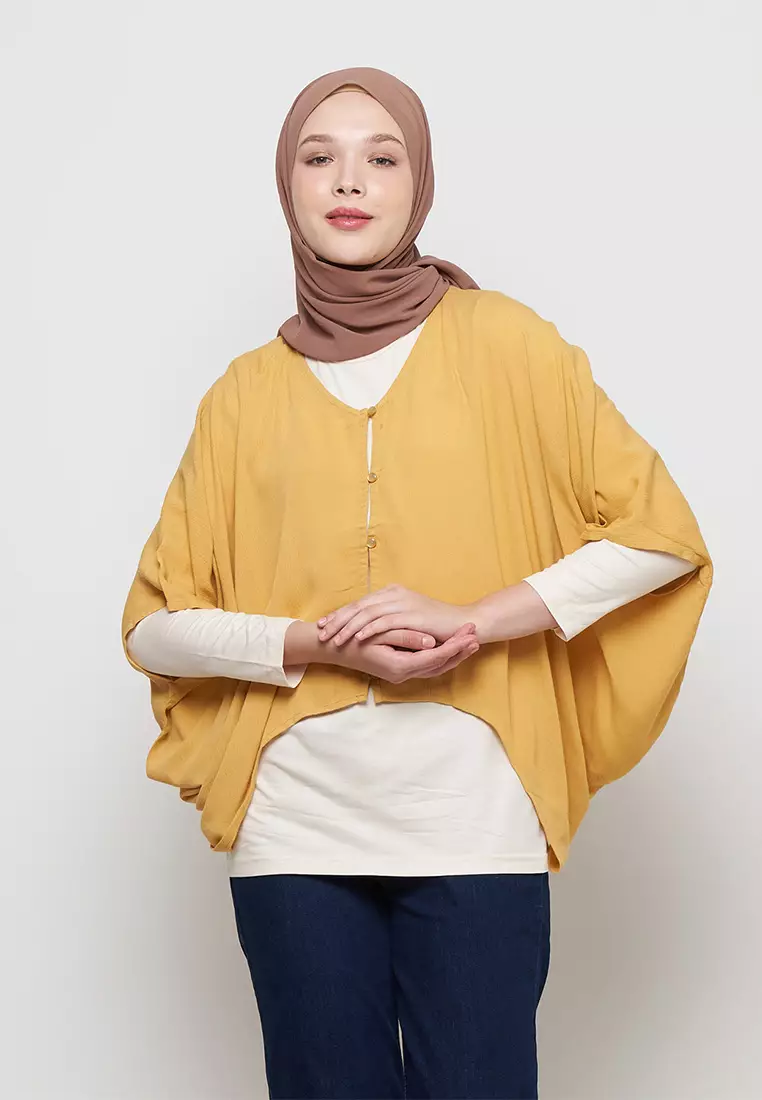 Myesha Crinkle Outher Mustard (G.5213)