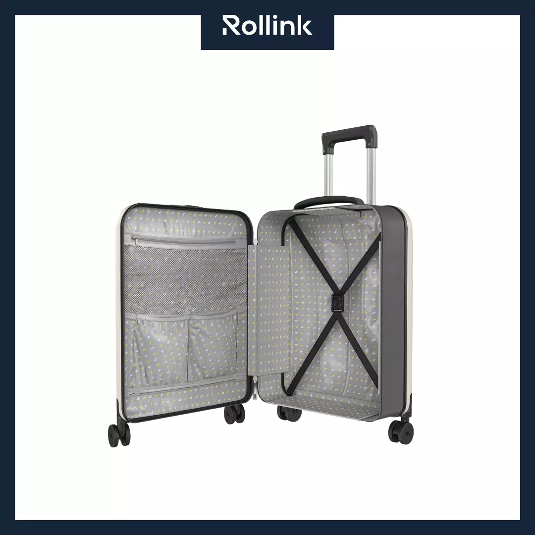 Rollink Flex 360 Spinner 21 Black - Koper 4 Roda 21 inch