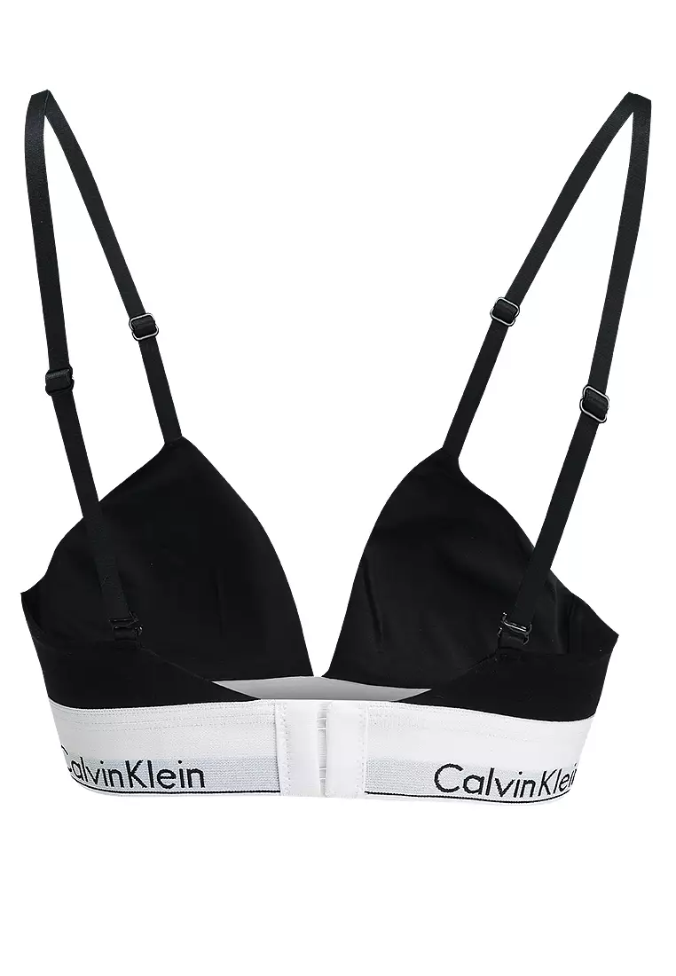 Modern Cotton Lightly Lined Triangle Bralette - Calvin Klein Underwear