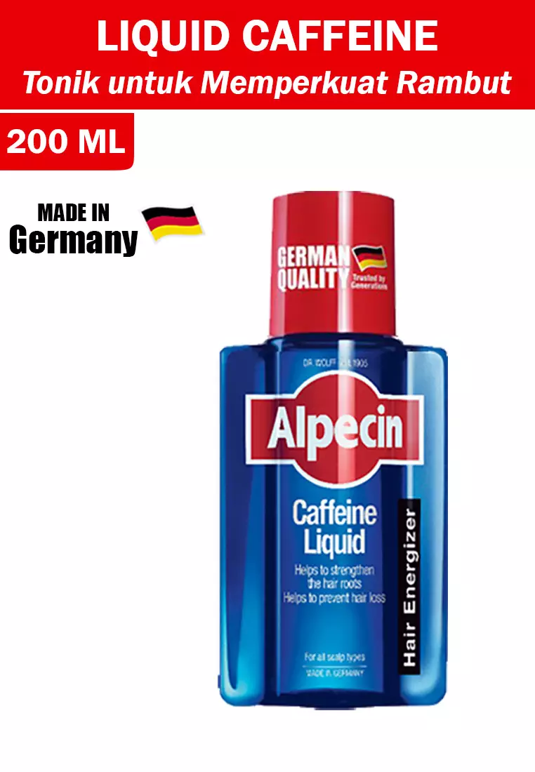 Alpecin Caffeine Tonik Pria untuk Rambut Rontok /Hair Loss