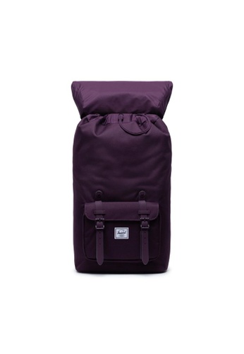 herschel unisex little america backpack blackberry wine 25l
