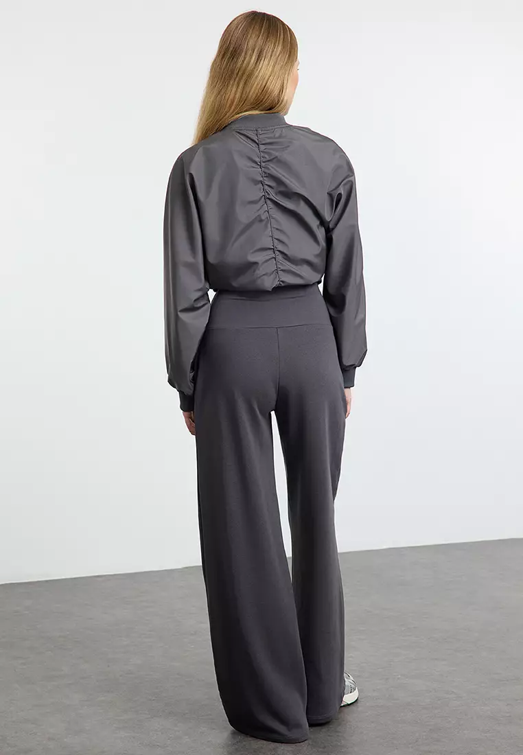 Wide Leg High Waist Pants