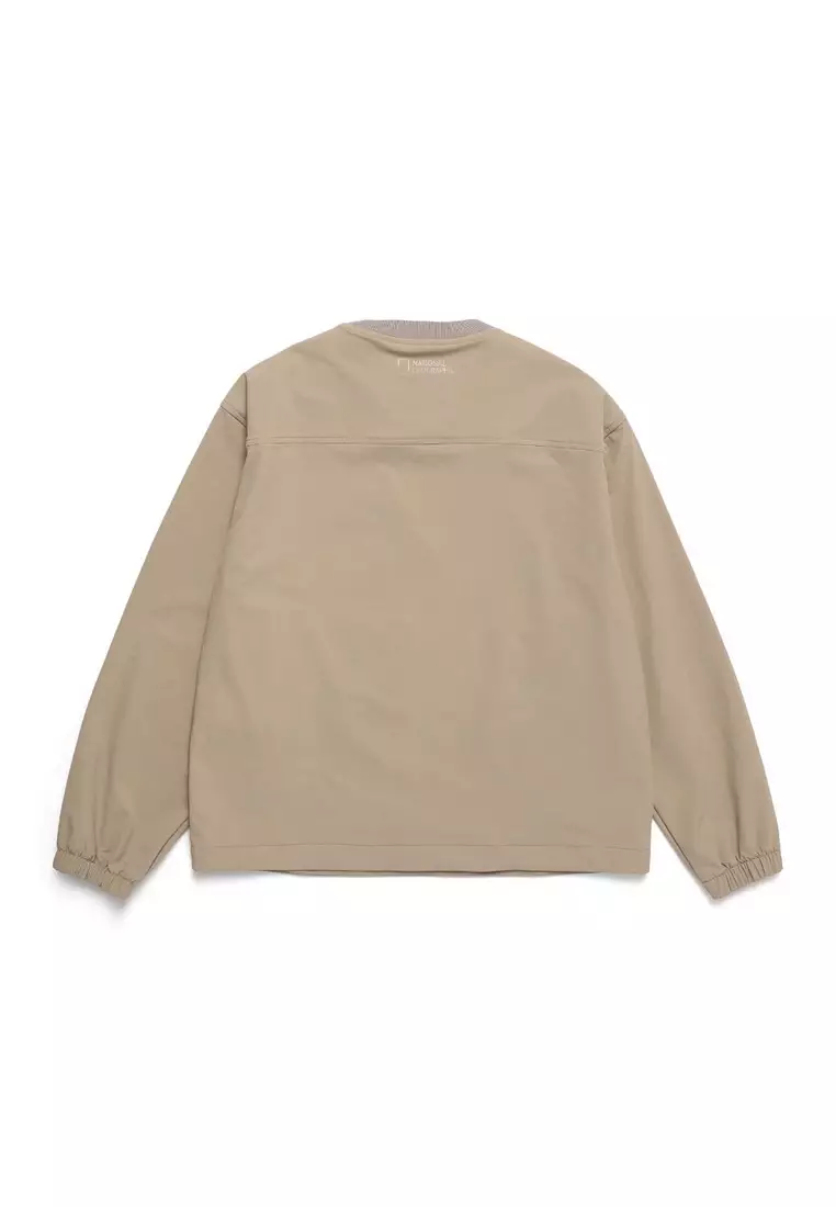 National Geographic Unisex ARCHELON Woven Stretch Sweatshirt