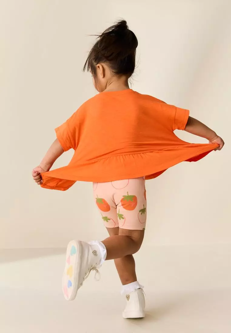 Short Sleeve Top and Shorts Set