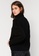 ck Calvin Klein black Volcano Interlock With Sweater Zip Top 2F9D1AA8B4D5F9GS_2
