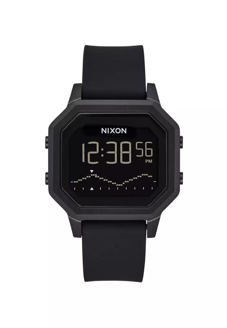 Buy Nixon Siren Stainless Steel 36mm Watch All Black A1211001