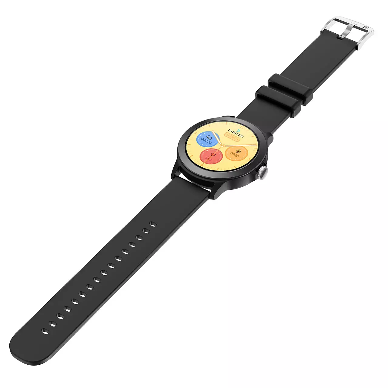 Digitec Jam Tangan Wanita - Black - Rubber - DG-SW-NOVA-BK