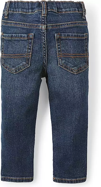 Boys Basic Stretch Skinny Jeans - Celana Bayi & Anak Laki (Biru)