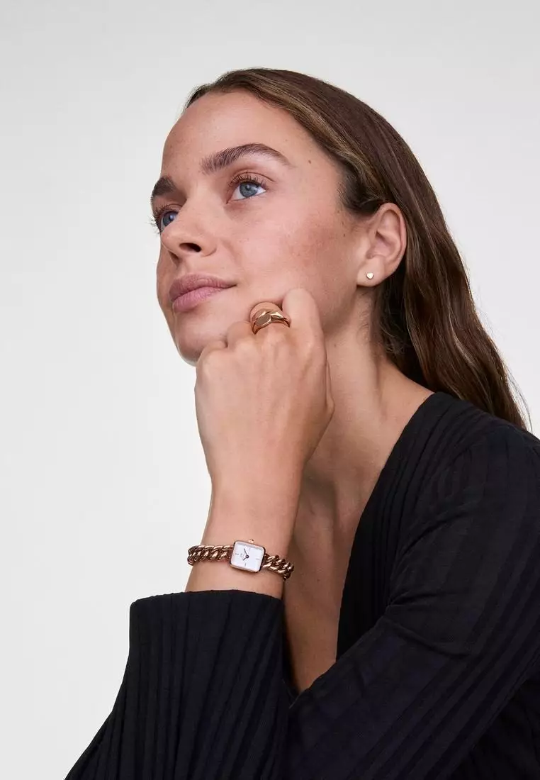 Jolie Chain Rose Gold  - Women Watch stainless steel watch DW Official Authentic Original jam tanggan perempuan DW jam tangan