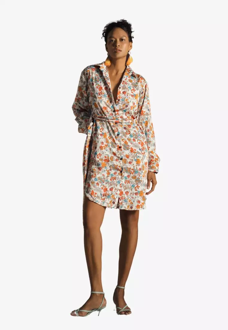 Summer Get Away Midi Linen Dress
