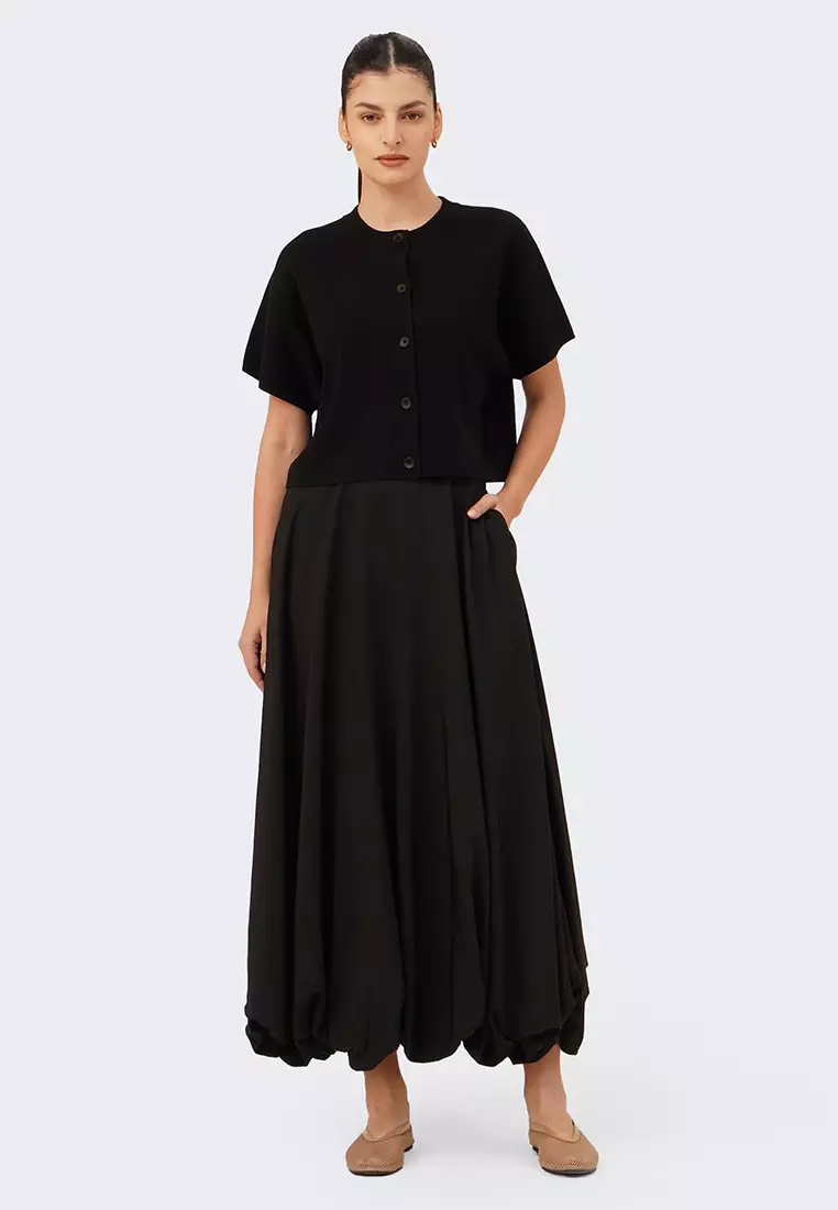 Women's Button Up Dolman Sleeve Knit Shirt