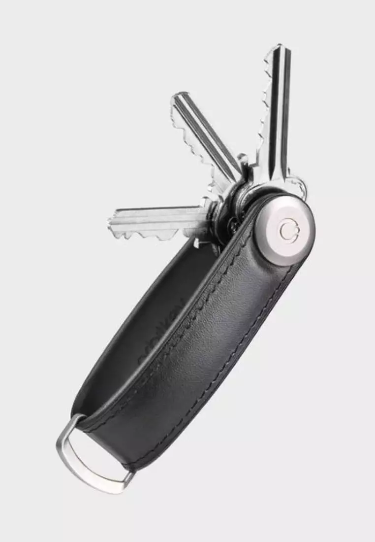 Orbitkey Hybrid Leather Key Organiser (Black)