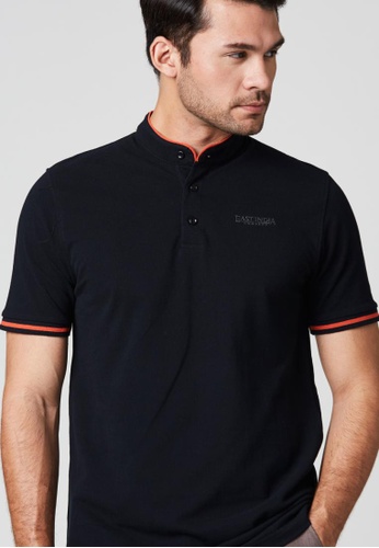 Buy East India Company Arjun Eic Oriental Collar Polo Shirt Online Zalora Malaysia zalora malaysia