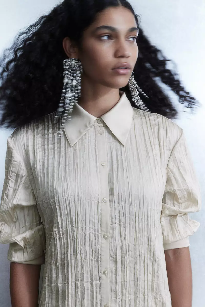 Buy H M Tie belt shirt dress 2024 Online ZALORA Philippines