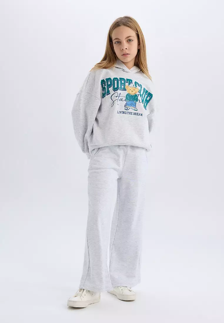 Wide Leg Pocketed Sweatpants