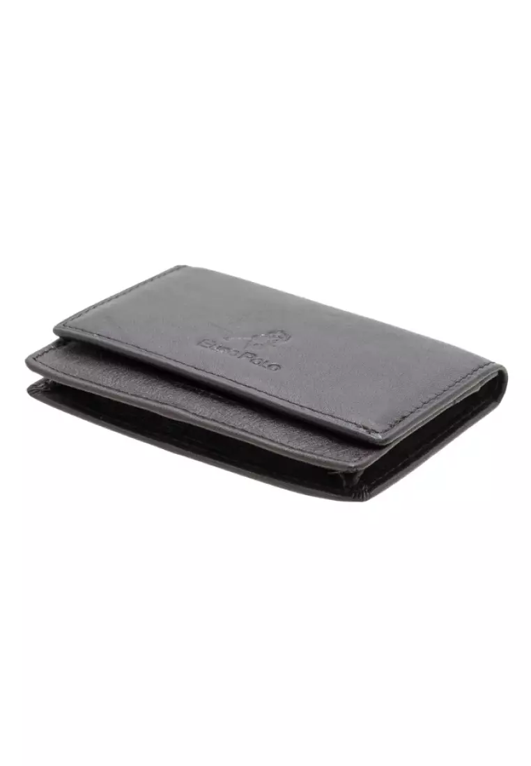 Euro Polo Grain Leather Small Multi Card Holder Wallet EWB 40164