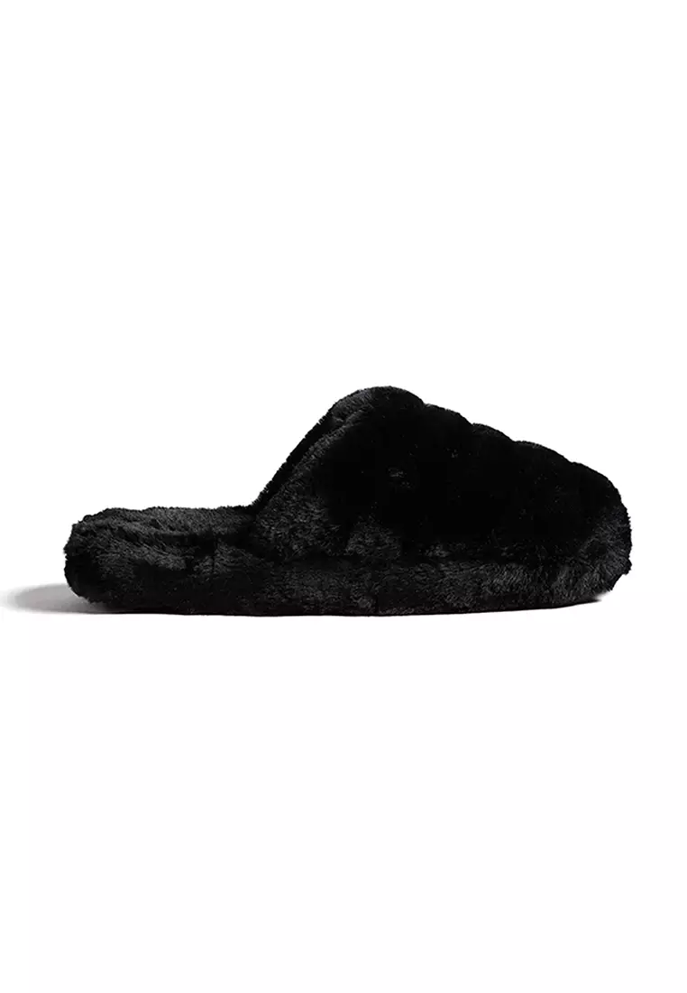 Buy TED BAKER Ted Baker Men s Lopply Faux Fur Mule Slipper Online