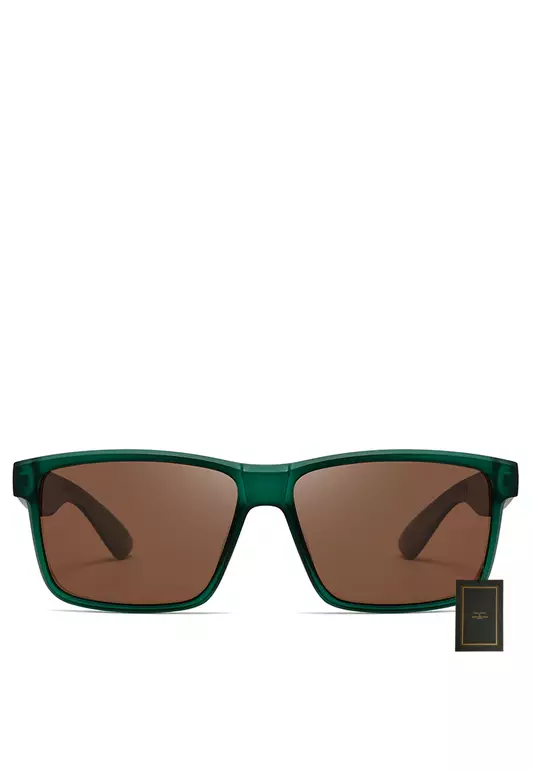 Square Frame Polarized Sunglasses WD-S16102