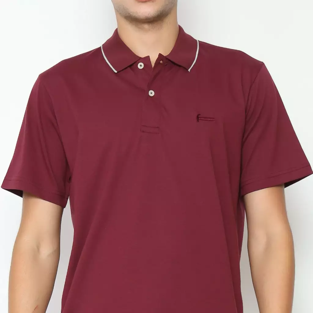 Hammer Men Fashion Polo C1PI030M1 | Kaos Polo Lengan Pendek Ruby