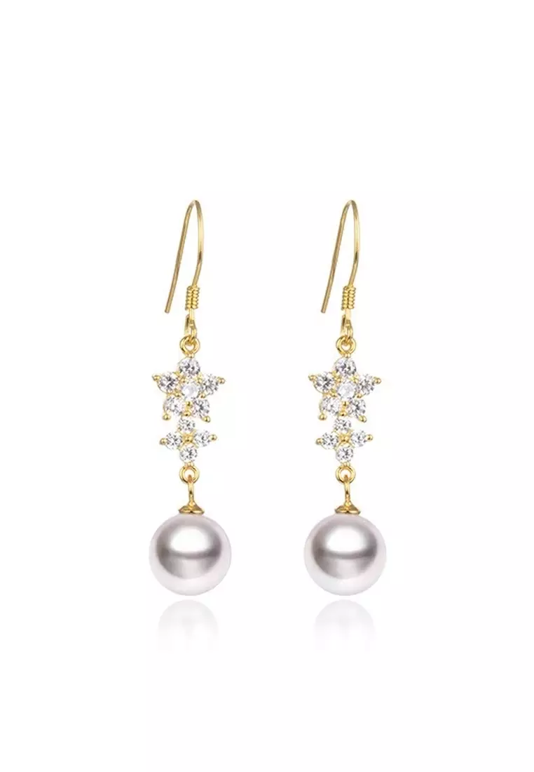 Cheap pearl new arrivals drop earrings
