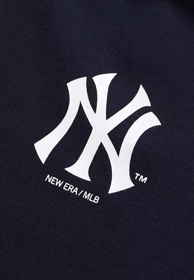 Official New Era New York Yankees MLB Seasonal Team Logo Cadet Blue T-Shirt  B1423_282 B1423_282
