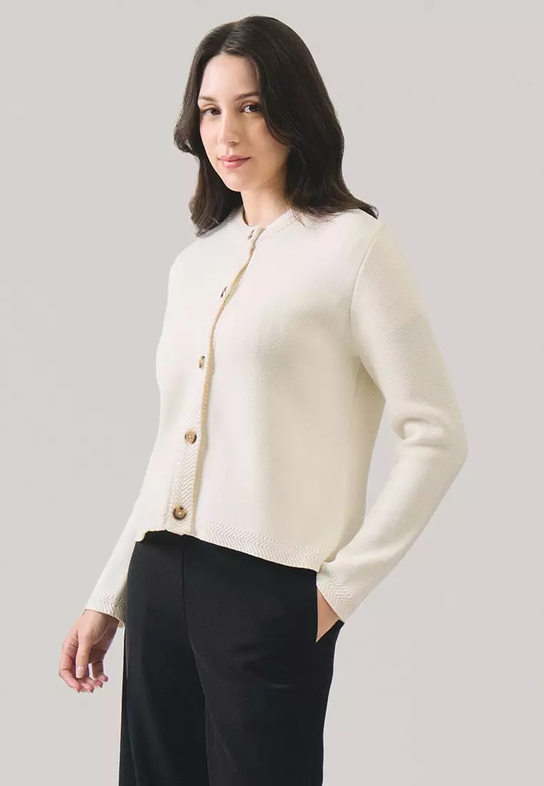 Button Down Knit Cardigan