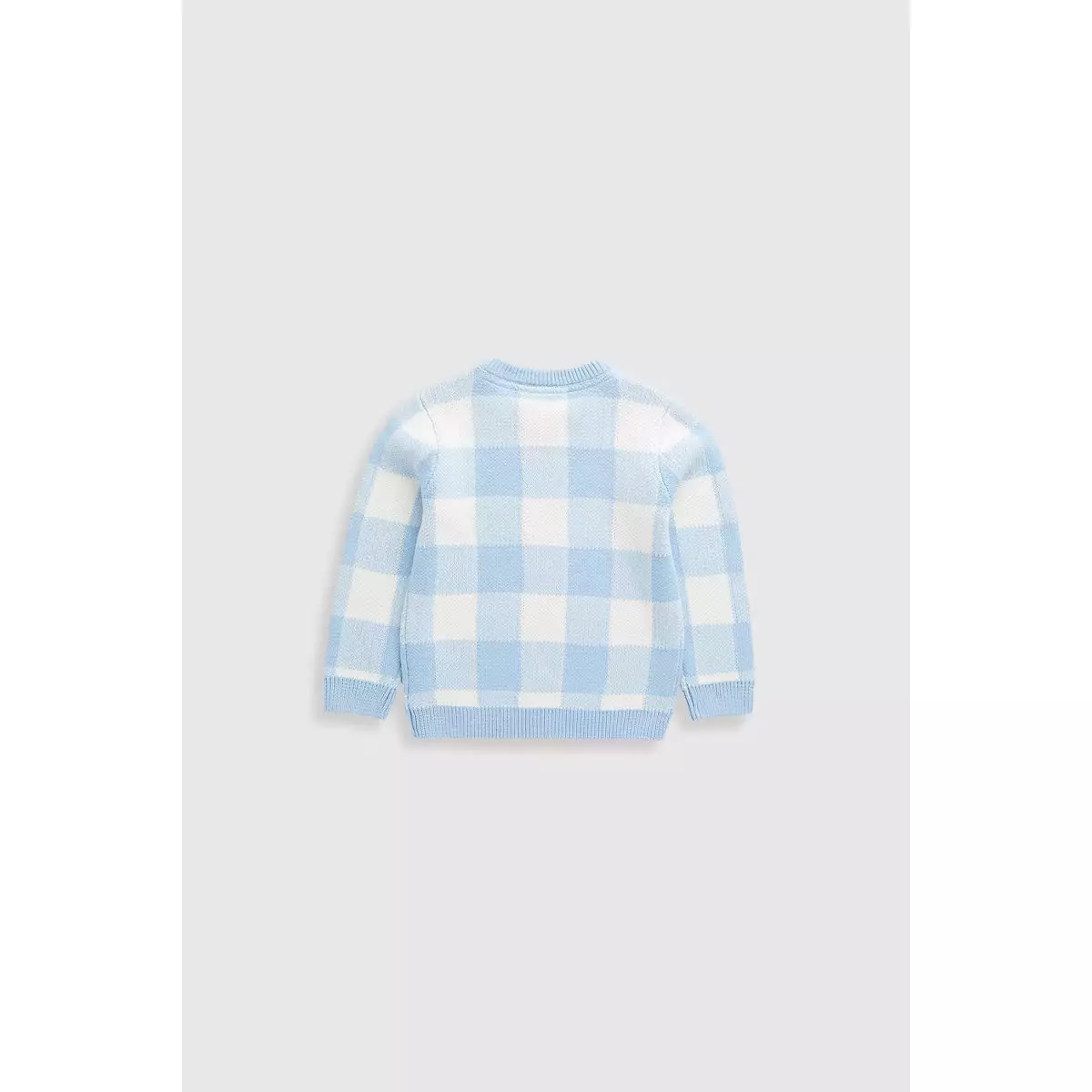 Mothercare Blue Buffalo Check Jumper - Sweater Bayi Laki-laki (Biru)