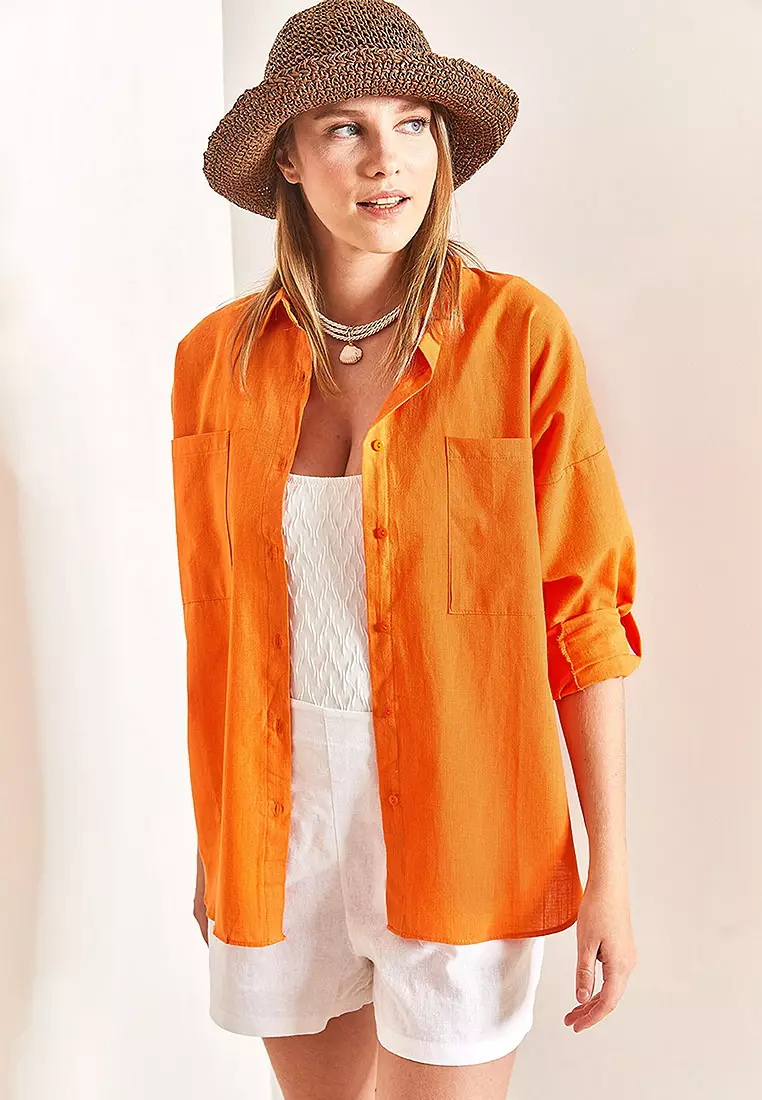Double Pocket Oversize Shirt