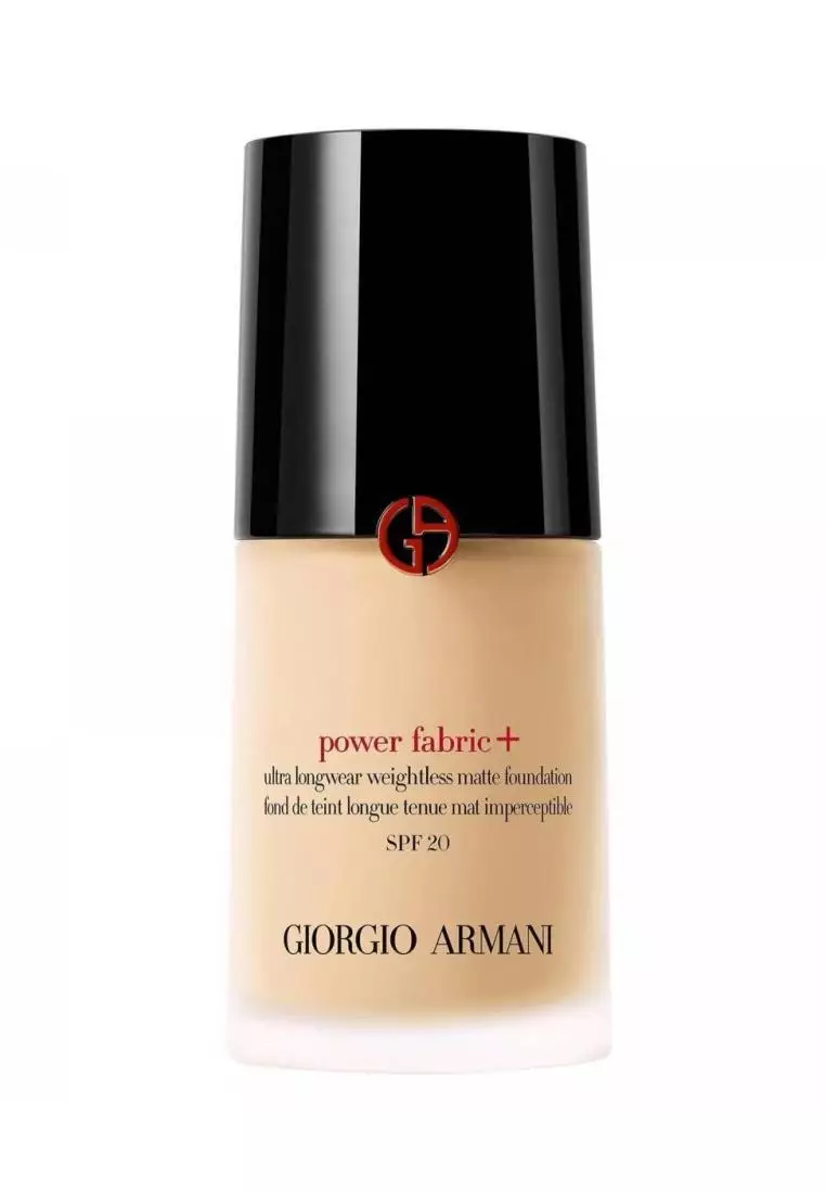 GIORGIO ARMANI Power Fabric+ Ultra Longwear Weightless Matte Foundation SPF20 30ml #3.5