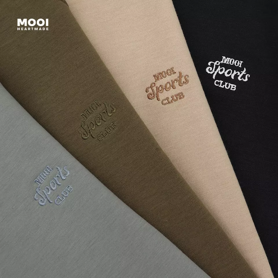 Mooi Kaos Anak Laki - Laki Mason Top - Light Grey