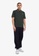 Fred Perry black Fred Perry M102  Made In Japan Pique Shirt - (Black) 42A81AABAC870DGS_4