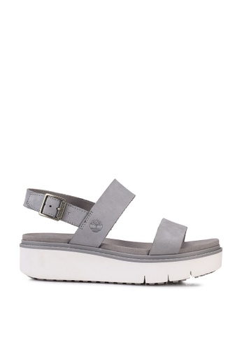 black timberland sandals