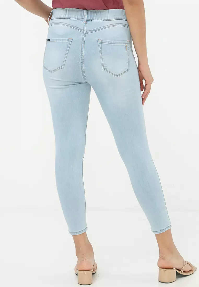 Buy Bossini Ladies Denim Jeggings 2024 Online ZALORA Philippines