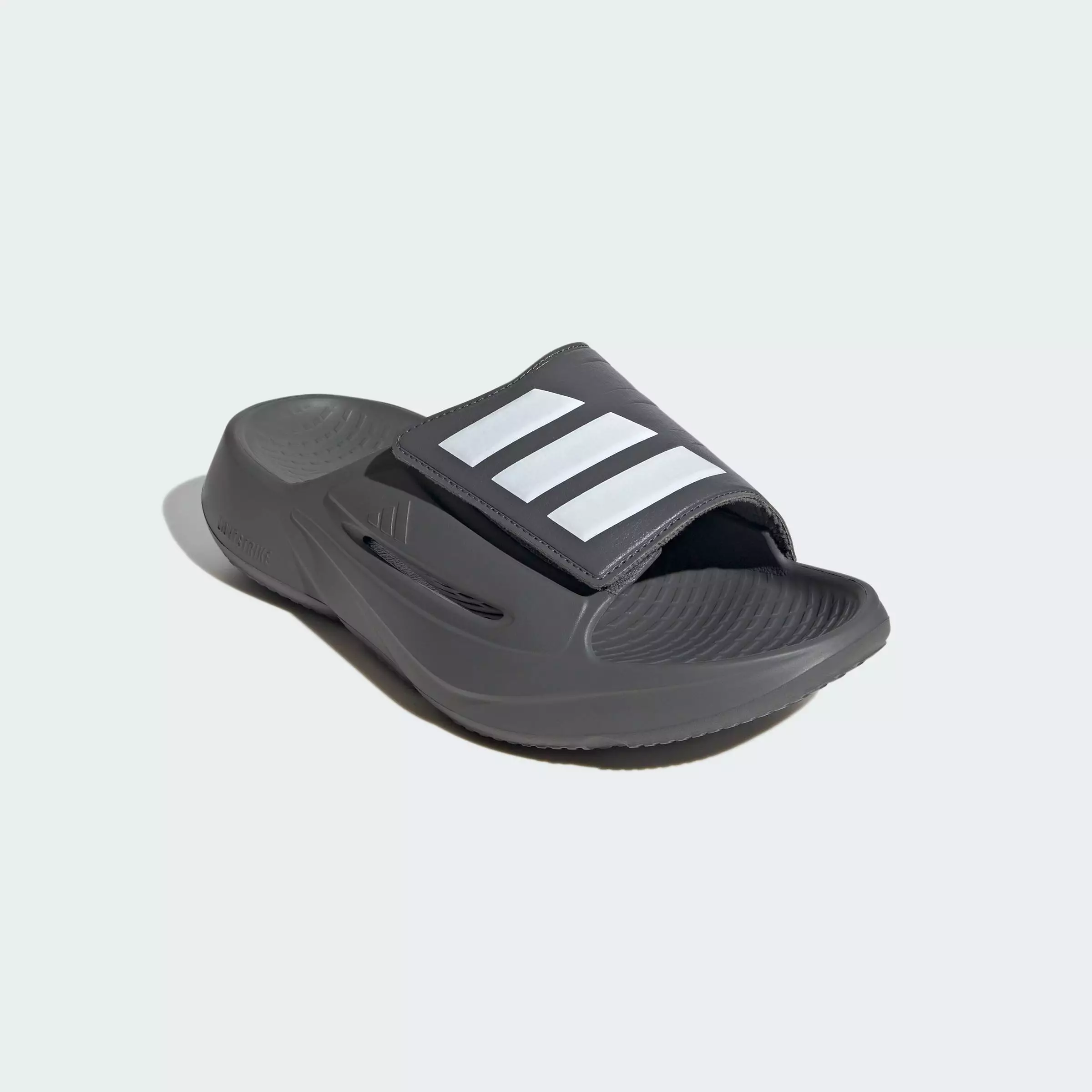 Buy ADIDAS Lifestyle Lightblaze Slides Unisex Grey JS3587 Online ...
