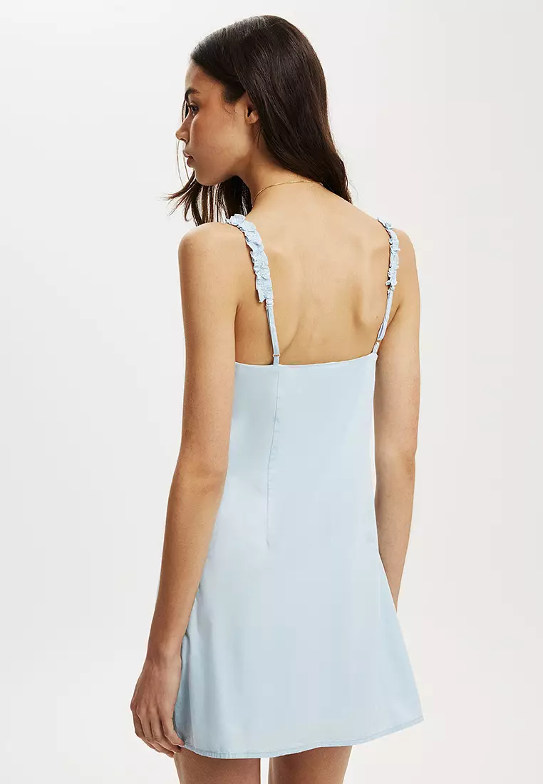 Emily Ruffle Mini Dress
