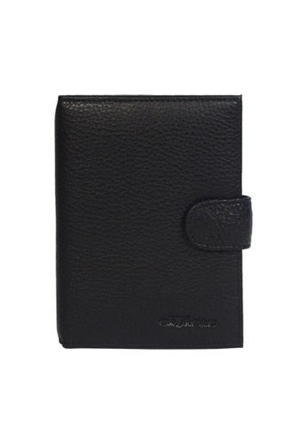 EXTREME 黑色 Extreme Genuine Leather Passport Holder Wallet 13E66ACB7E6C90GS_1