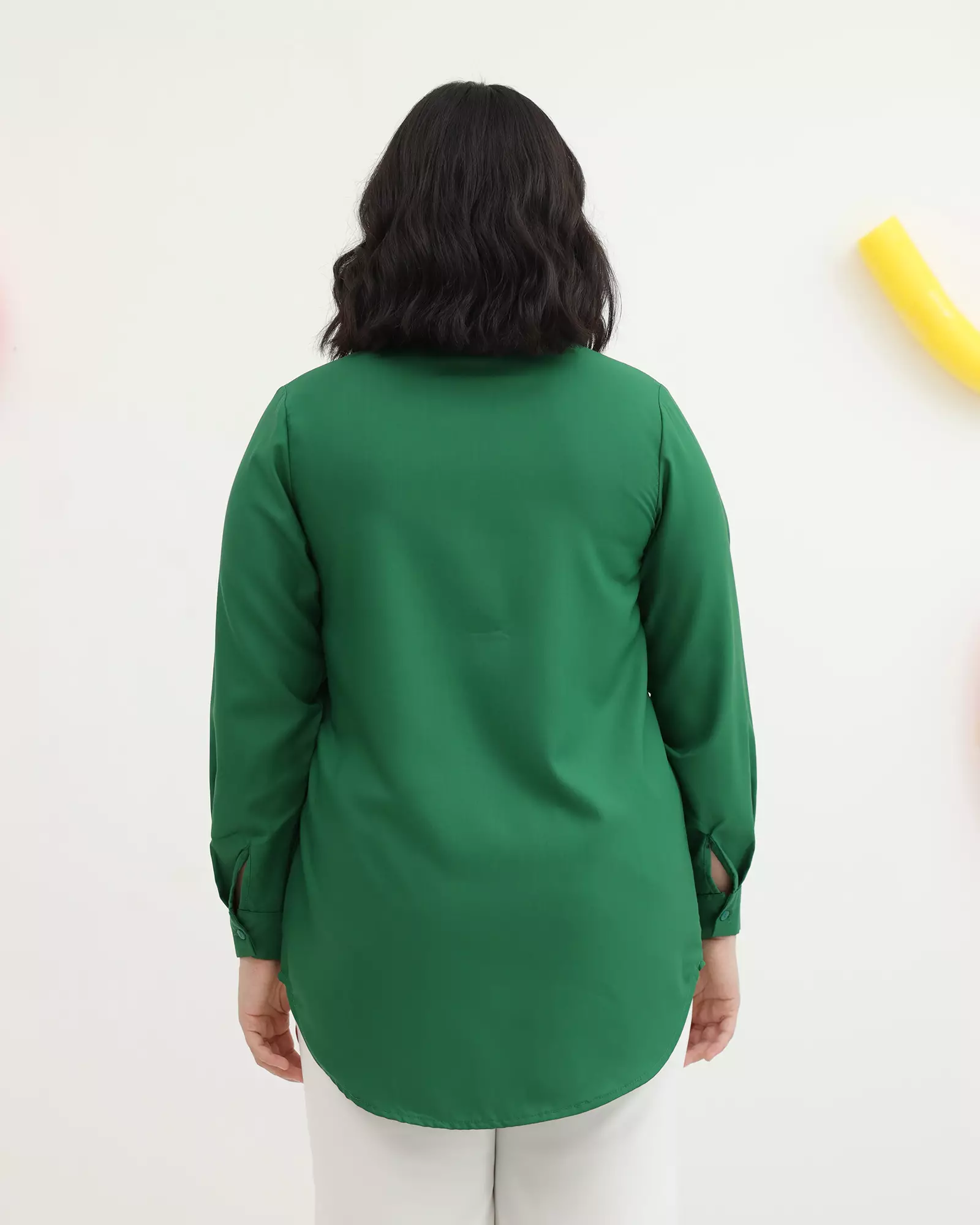 Geulis.id DAILY SHIRT GREEN SERIES (5 warna) Top - FOREST