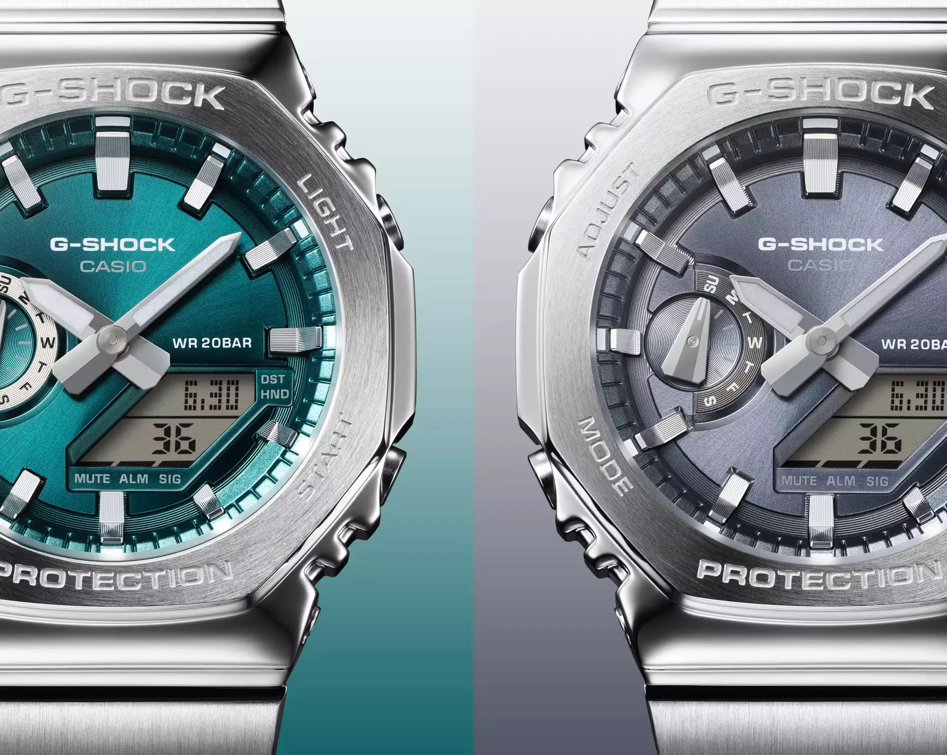 Casio G-SHOCK Jam Tangan Pria dengan format Analog Digital GM-2110D-3A1DR