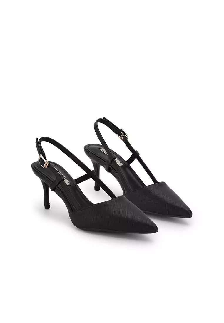 Almond toe slingbacks hotsell