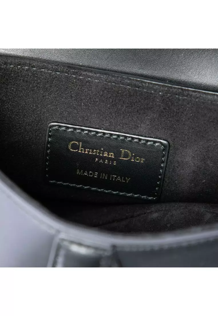 Pre-Loved Dior Mini Smooth Calfskin Saddle Bag