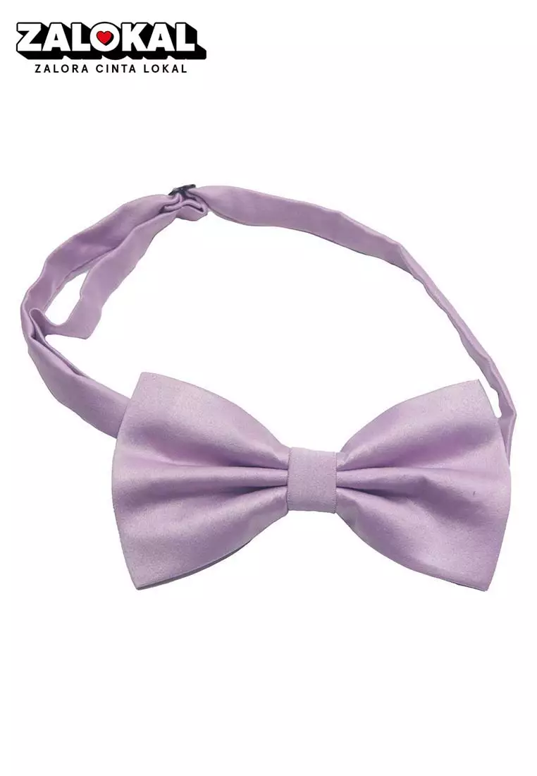 Dasi Kupu Bowtie Ungu Lilac A08