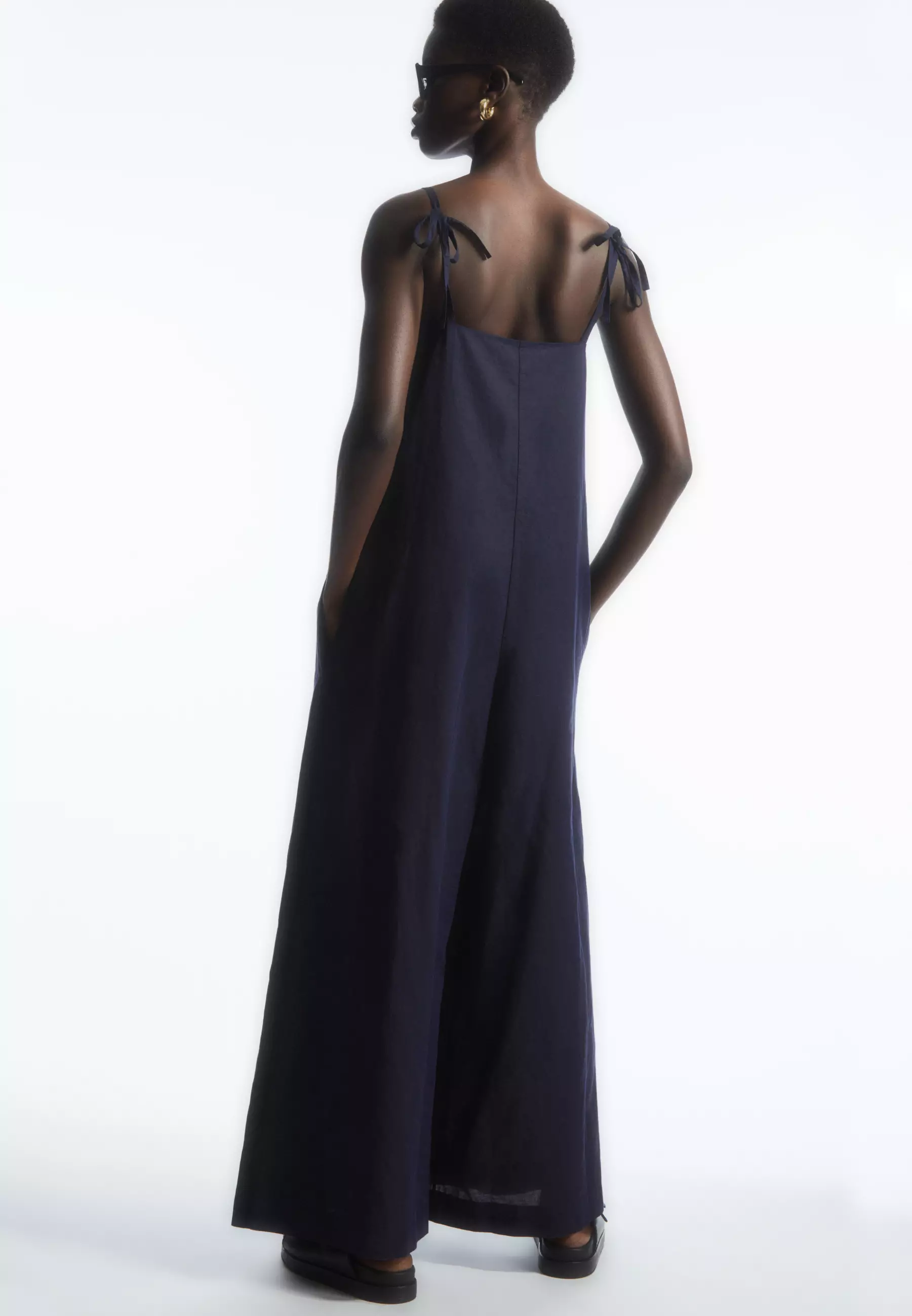 Cos silk jumpsuit sale