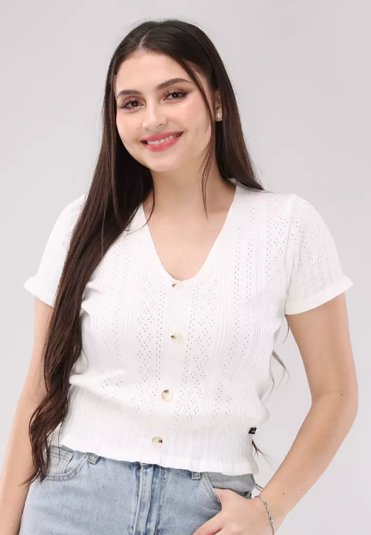 Knitted Textured Top