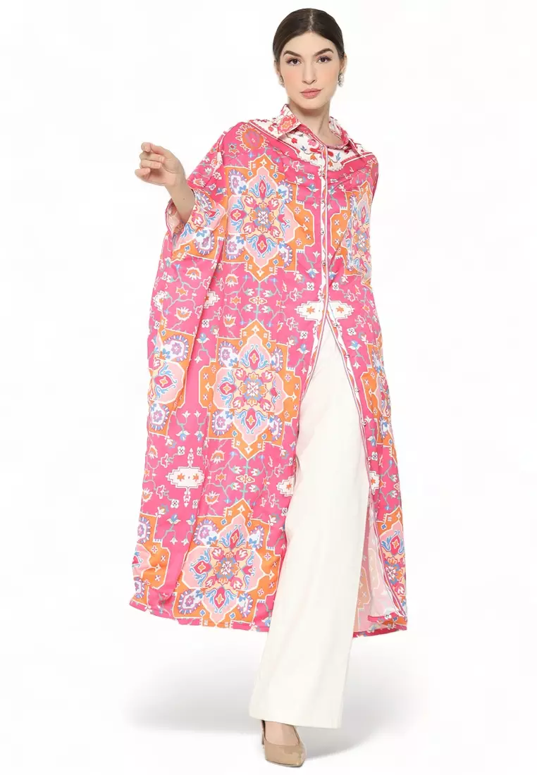 Kanzi Collared Kaftan