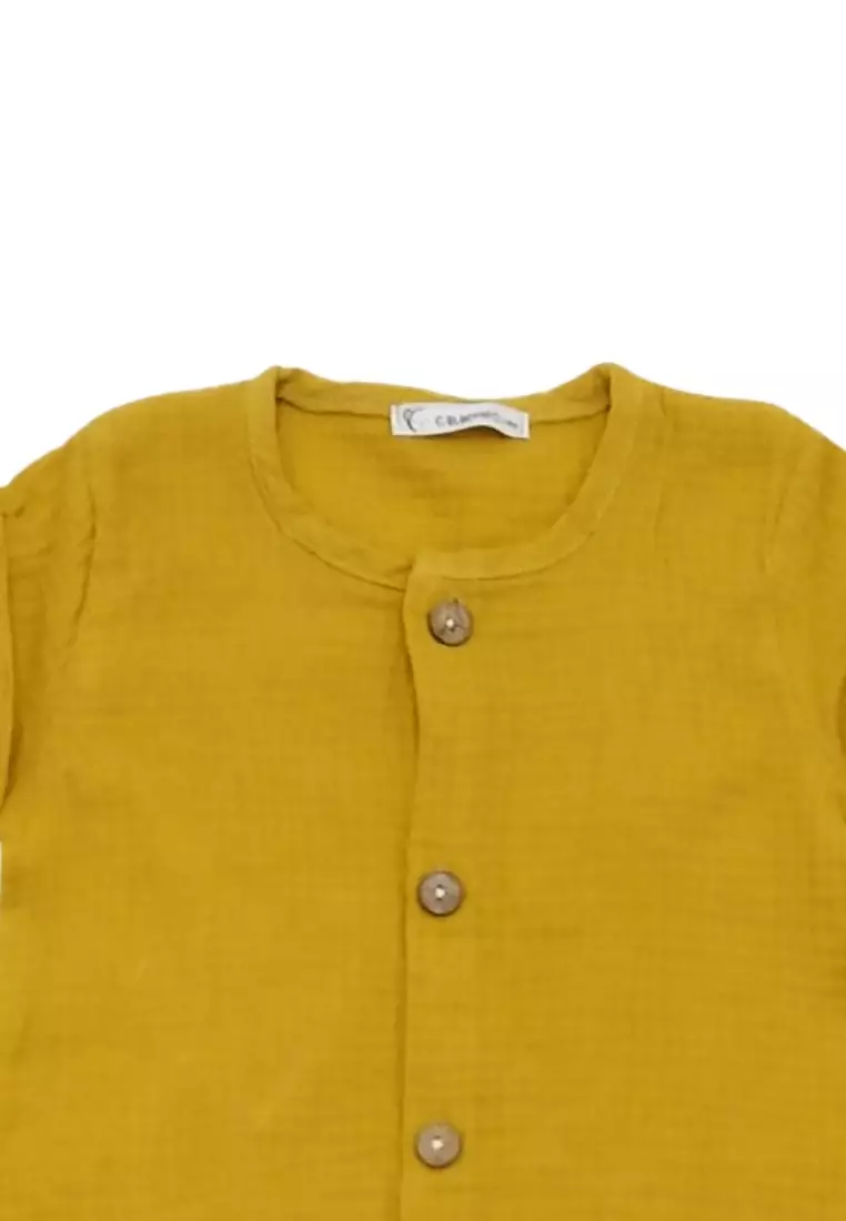 Ihlan Baby & Toddler Outfits - Mustard